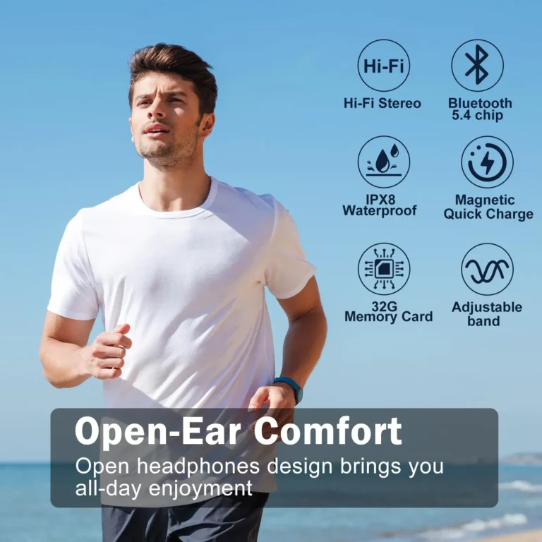 Swimming headphones-bone conduction headphones IP8 waterproof - Image 4