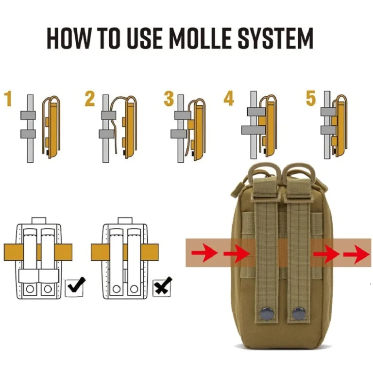 8pcs IFAK Tactical Molle Pouch Survival - Image 5