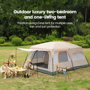 Outdoor Camping Tent for 3-12 People