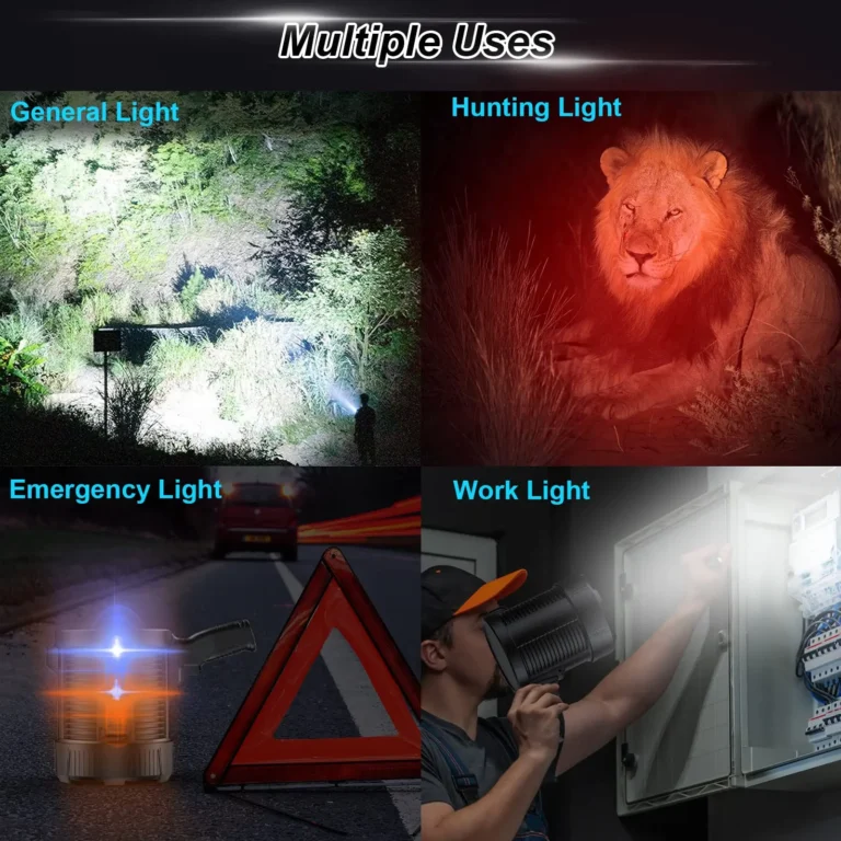 Rechargeable Spotlight 900000 Lumens Led Spot Lights - Image 6