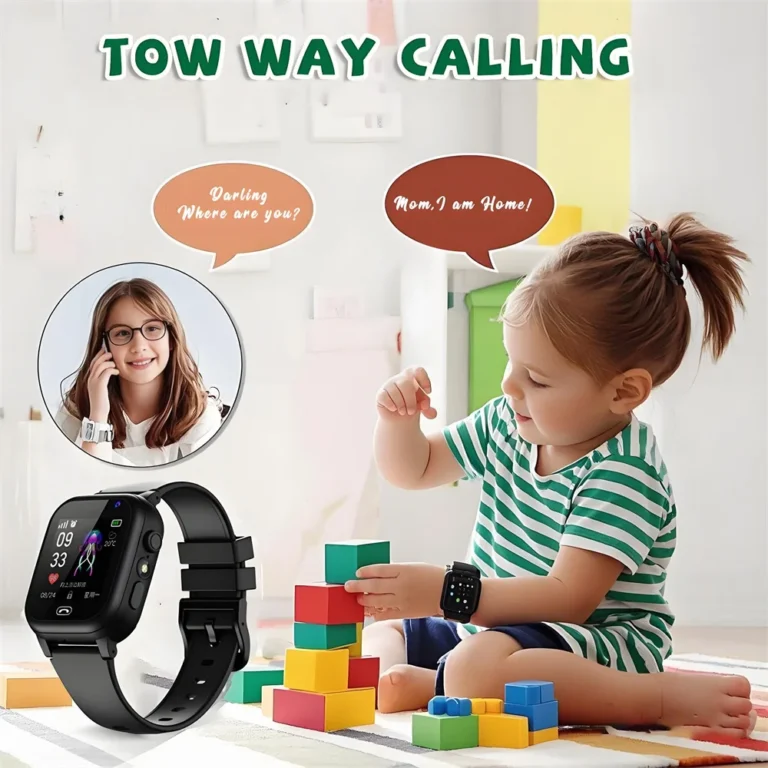 ﻿ Kids Smart Watch Phone 4G Sim Card 2G Internet SOS LBS - Image 3