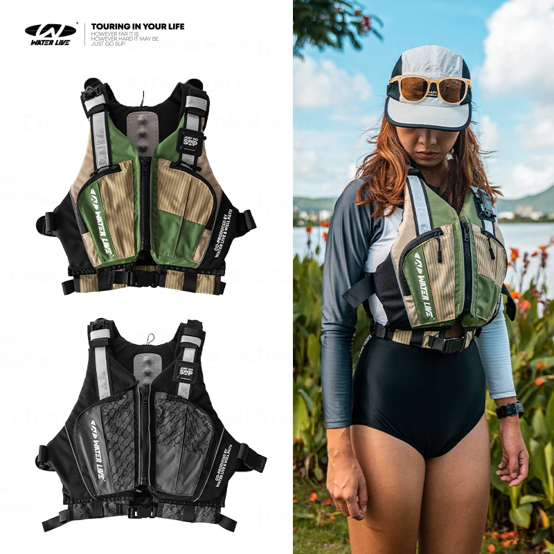 Jacket Buoyancy Vest Safety for Water Sports