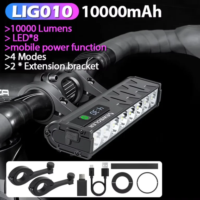 Bicycle Light Front 10000Lumen 10000mAh Waterproof - Image 8
