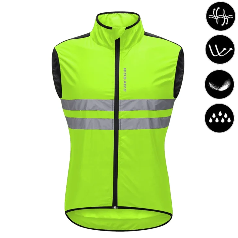 Cycling Night Safety Vests Men Sleeveless Sports - Image 16