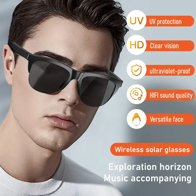 Sunglasses Men AI Camera Glasse
