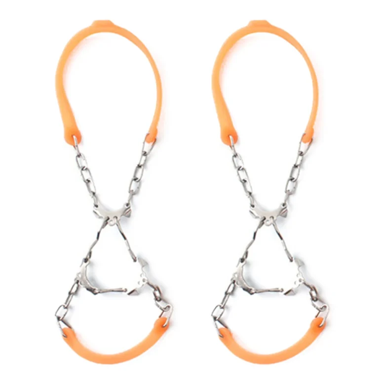 Anti Slip Ice Gripper Climbing Crampons 6 Teeth Steel - Image 7