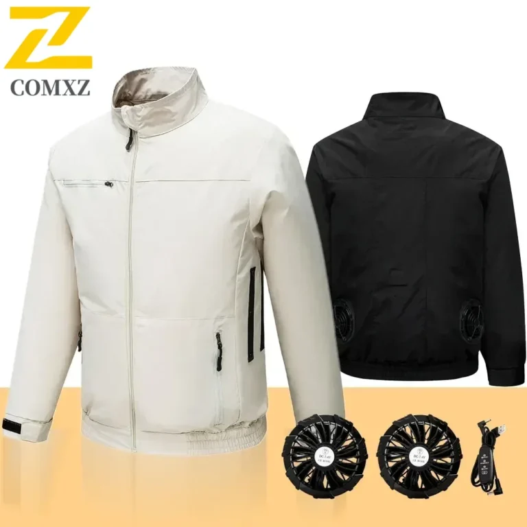 4 Cool Jacket Men's Smart Charging Fan Coat -9℃ Refrigeration - Image 2