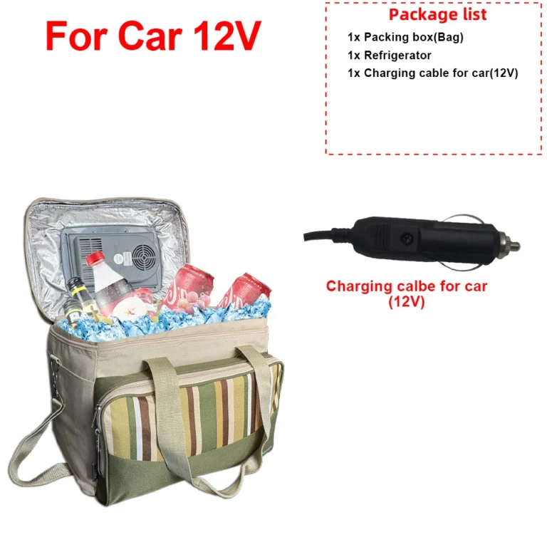 33L Portable Foldable Car Refrigerator Electric Cooler Bag - Image 11