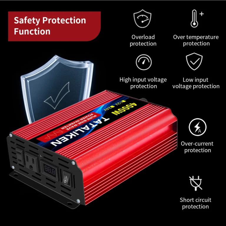 12V24V  To 110V AC Pure Sine Power Inverter - Image 4