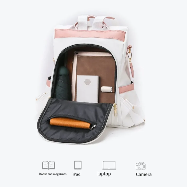 Soft texture large capacity backpack - Image 6