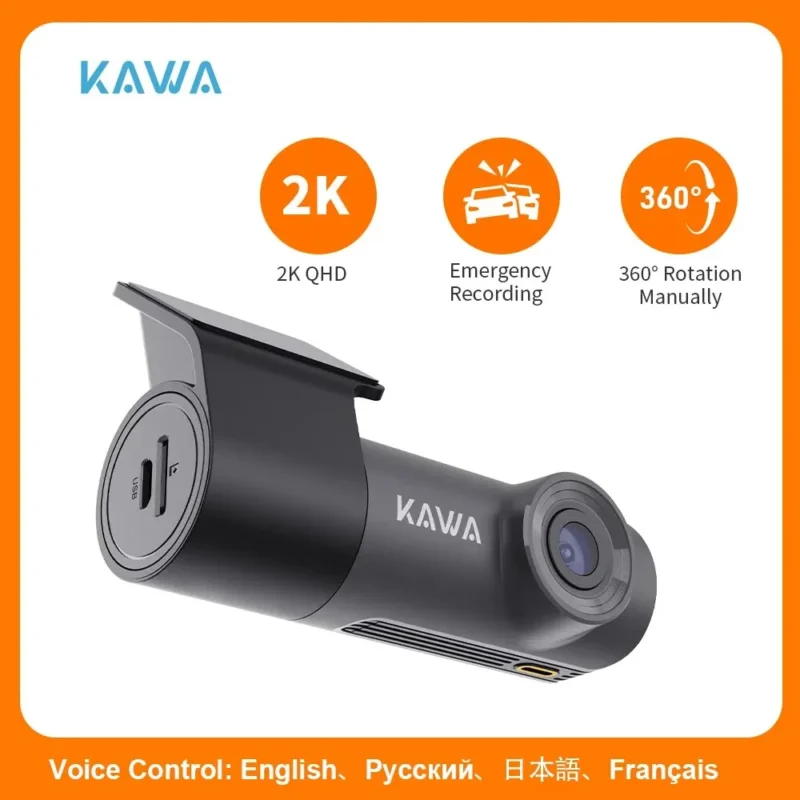 2K Dash Camera For Car DVR