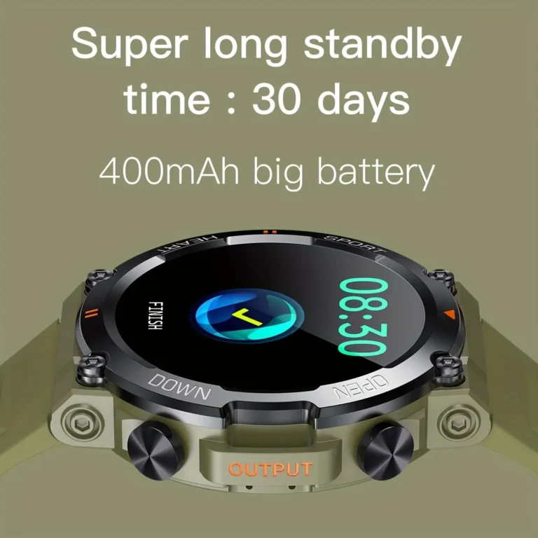 Smart Watch for Heart Rate Blood Bluetooth and Sport - Image 4