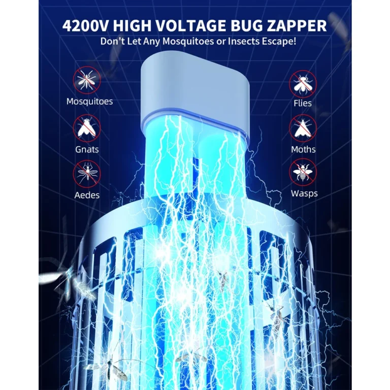 Bug Zapper Outdoor Mosquito Zapper with Dual LED Light - Image 3