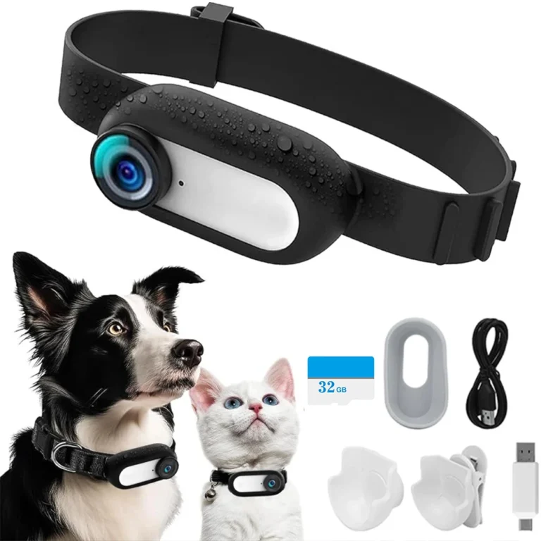 Dog Tracker Collar Sport Camera with Video Records - Image 2