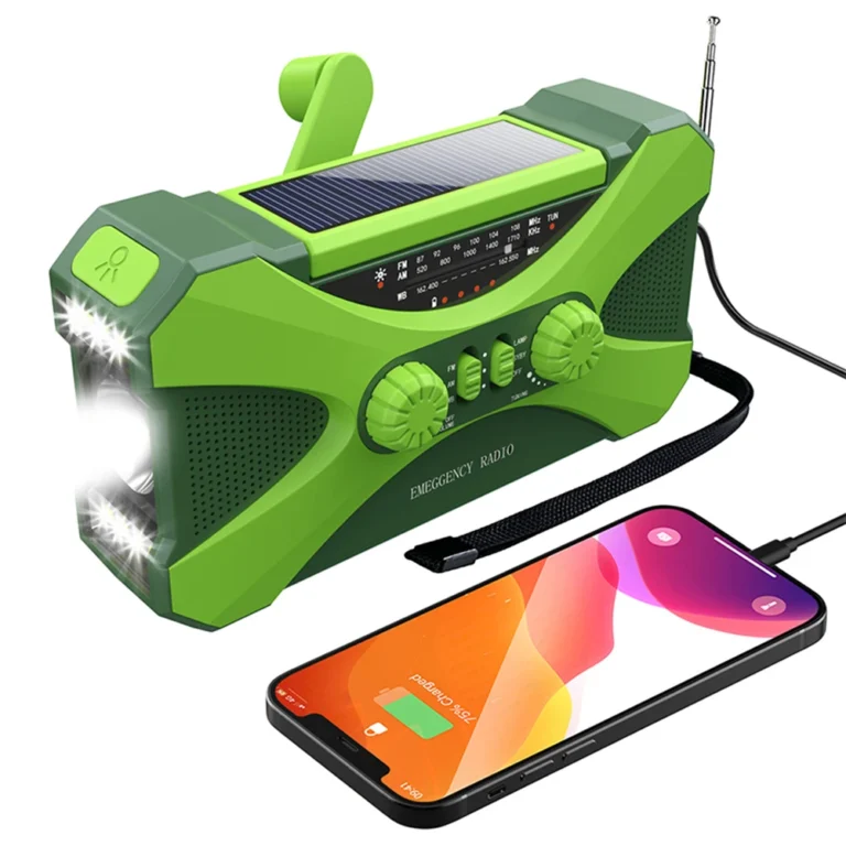 Emergency Flashlight Torch Solar Panel Power - Image 9