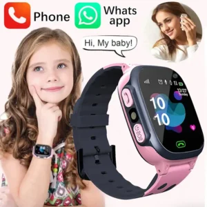 2025 Kids Safety Smart Watch Waterproof SOS Anti Lost GPS