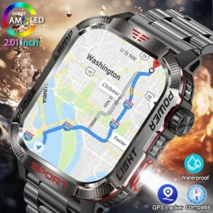 Waterproof Outdoor Sport Tracker Bluetooth Call Smartwatch