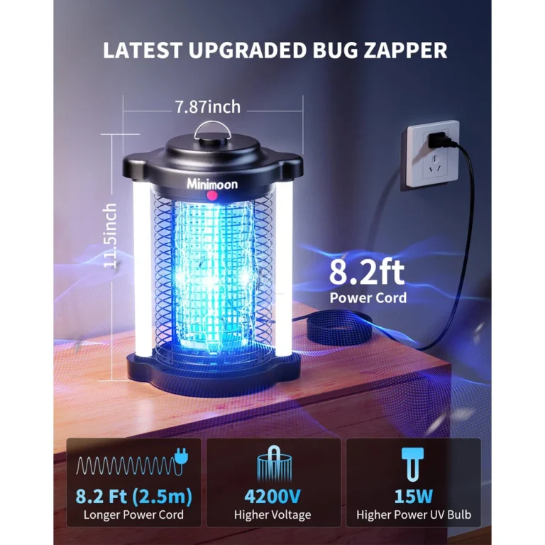 Bug Zapper Outdoor Mosquito Zapper with Dual LED Light - Image 5