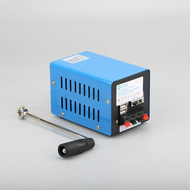 20W Portable Hand-cranked Generator for Outdoor Survival - Image 2