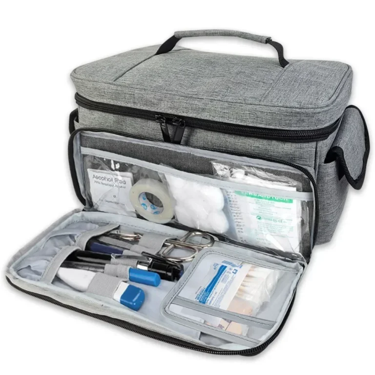 Travel First Aid Kit Bag for Home Medical Carry Bag Multifunctional Storage - Image 4
