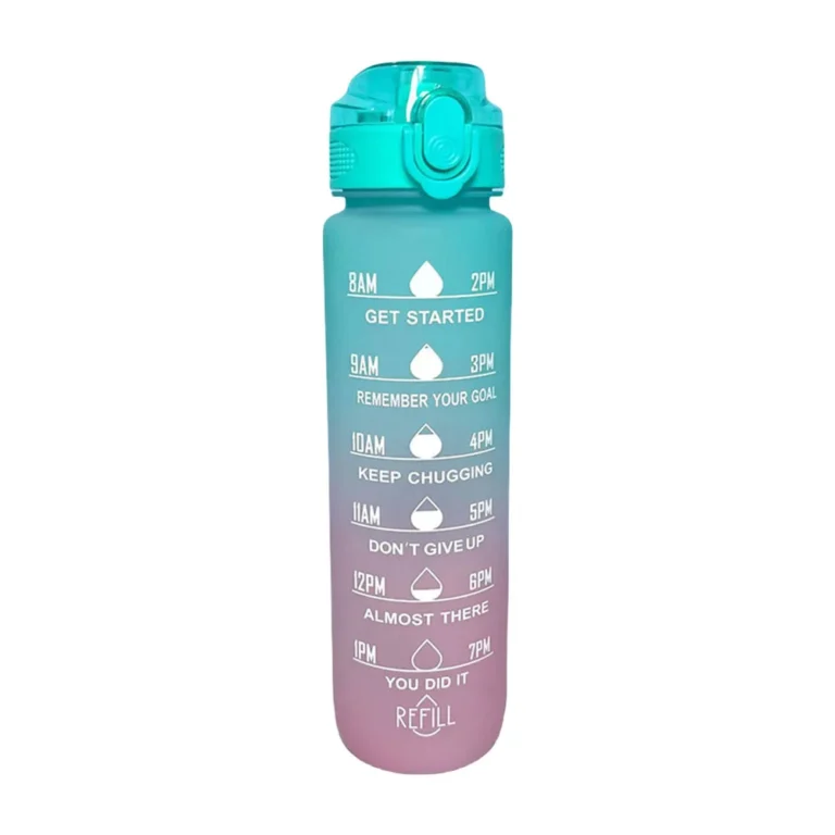 1000ml Motivational Water Bottle - Image 9