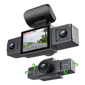 Video Recorder Three Lens Car Camera
