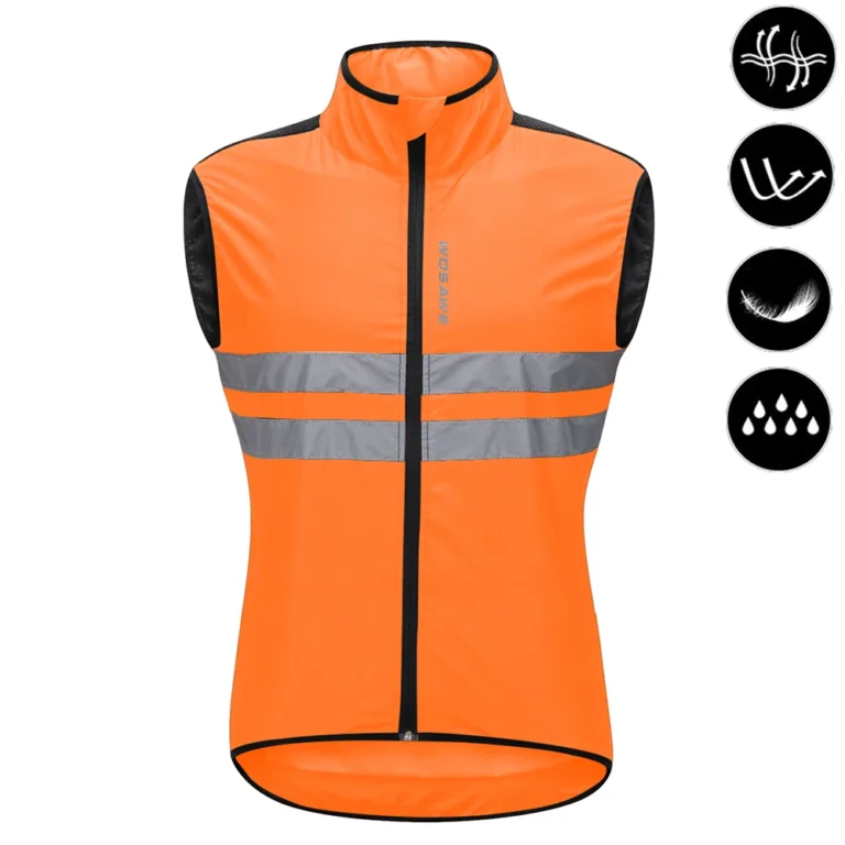 Cycling Night Safety Vests Men Sleeveless Sports - Image 15