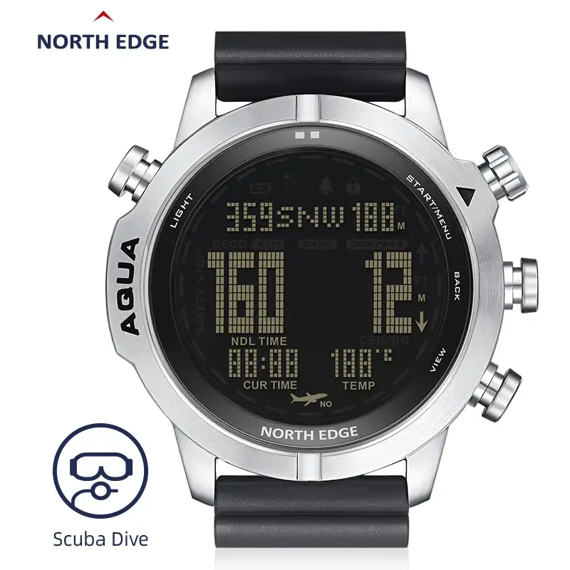 Men‘s Dive Computer Watch Waterproof 100M Smart