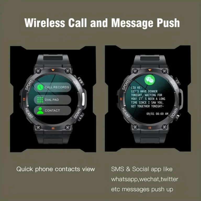 Smart Watch for Heart Rate Blood Bluetooth and Sport - Image 6