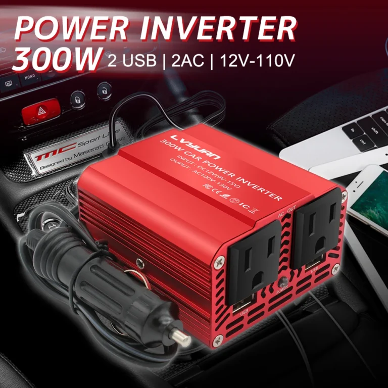 DC 12V to110V AC Car Inverter 300W DC to AC Power Converter - Image 7