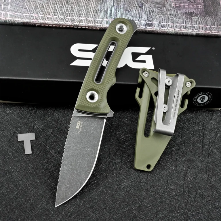 Outdoor Knife Tactical Portable Carry Camping Defensive Nylon Fiberglass + Steel Clip - Image 8