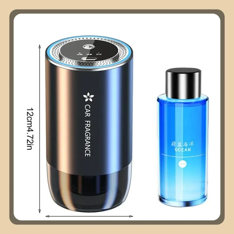 Car Essential Oil Diffuser 50ml Capacity