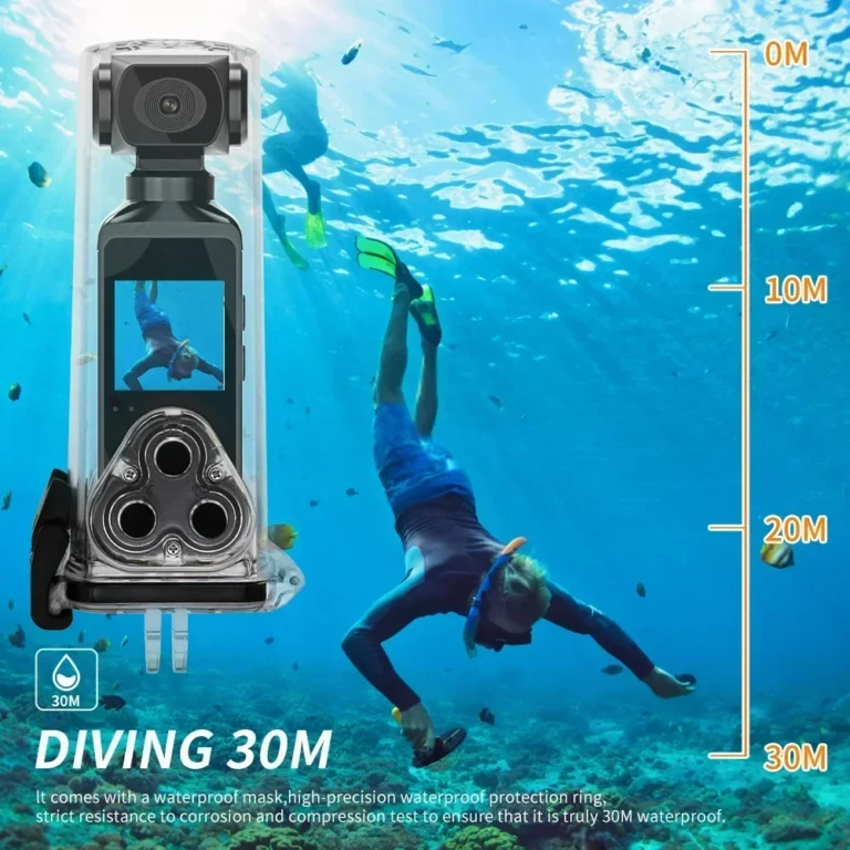 4K Ultra HD Pocket Action Camera 270° Rotatable Vlog - Image 4