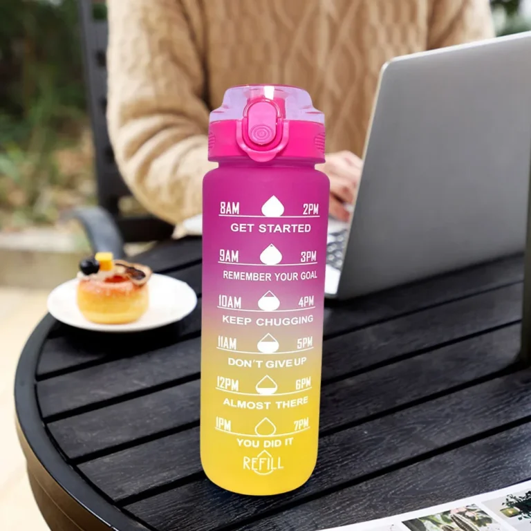 1000ml Motivational Water Bottle - Image 2