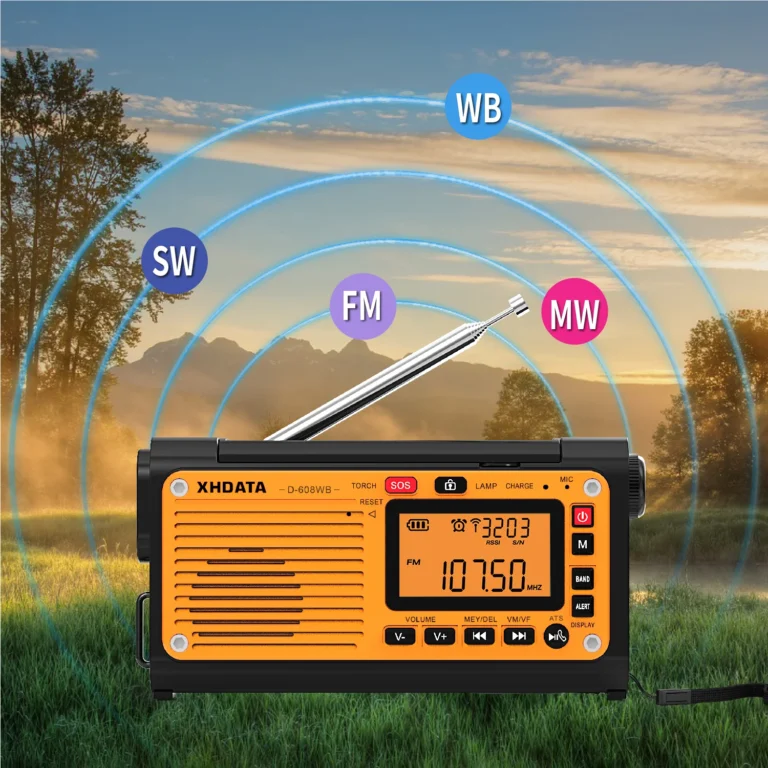 Emergency Crank Weather Radio FM/AM/SW/NOAA Alert - Image 3