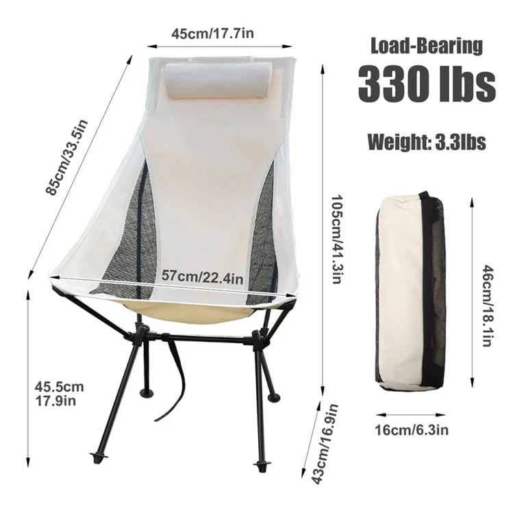 Portable Folding Camping Chair - Image 3