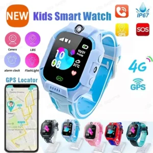 Kids Smart Watch 4G Sim Card Call Camera GPS