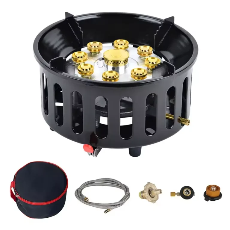 7-Core Camping Stove High-Power Strong Fire Portable Tourist - Image 7