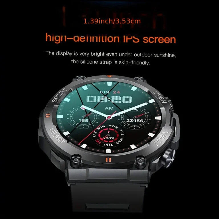 Smart Watch for Heart Rate Blood Bluetooth and Sport - Image 3
