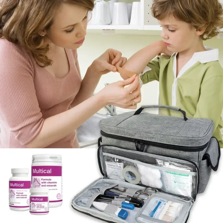 Travel First Aid Kit Bag for Home Medical Carry Bag Multifunctional Storage - Image 2