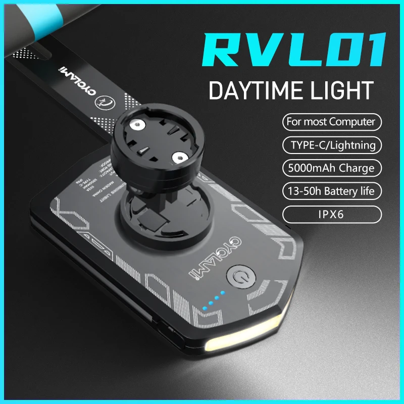 Bicycle Headlight Daytime  Front Light 5000mAh
