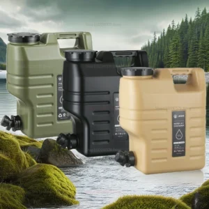 Large capacity 12-liter portable water tank