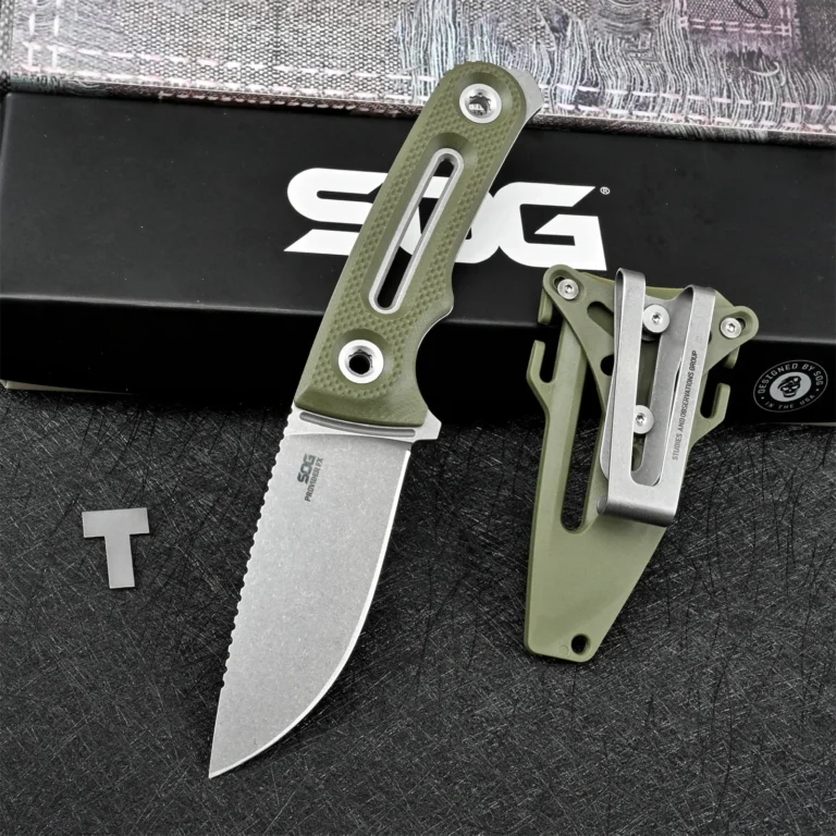 Outdoor Knife Tactical Portable Carry Camping Defensive Nylon Fiberglass + Steel Clip - Image 7