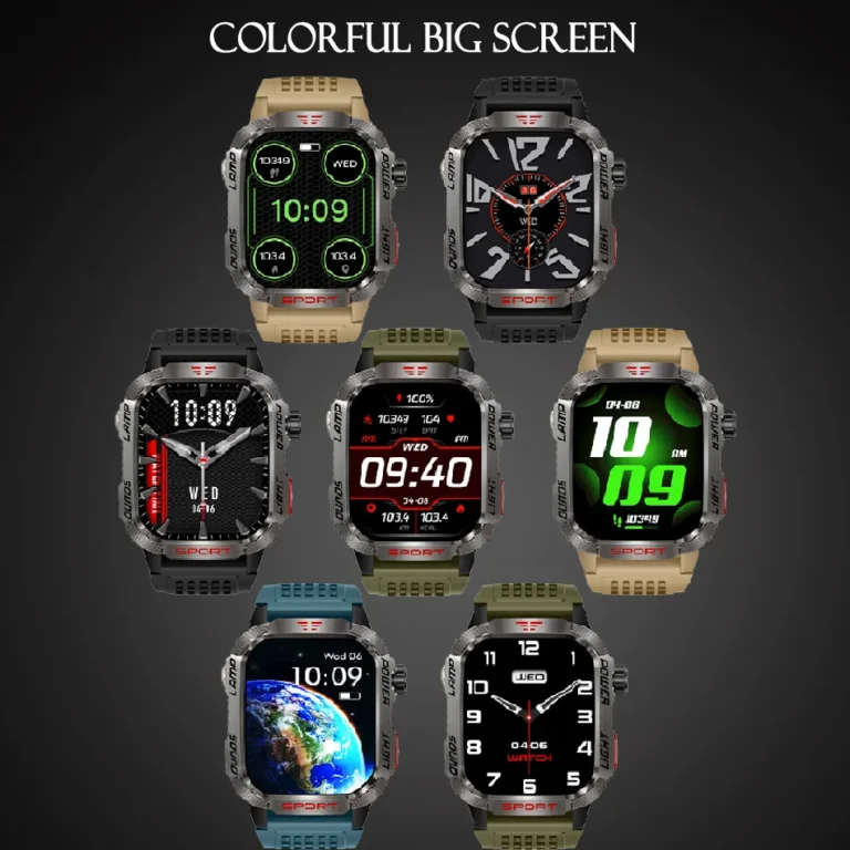 Waterproof Outdoor Sport Tracker Bluetooth Call Smartwatch - Image 6