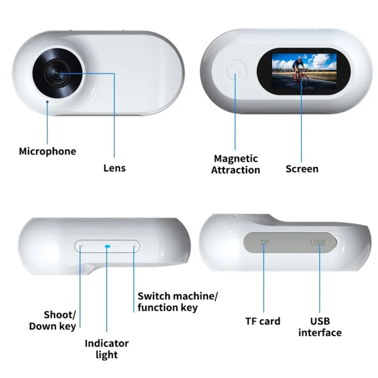 Dog Tracker Collar Sport Camera with Video Records - Image 4