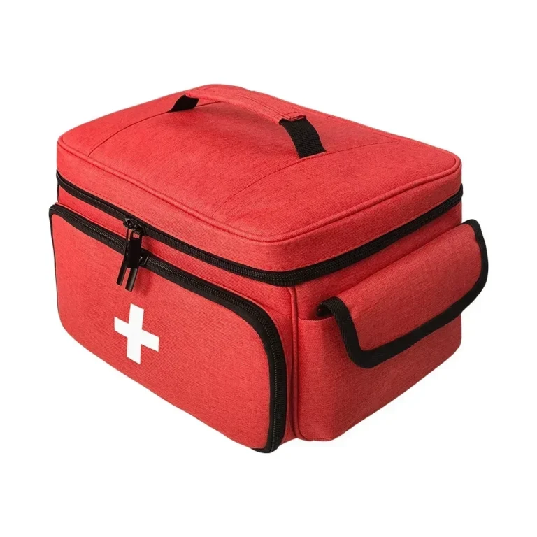Travel First Aid Kit Bag for Home Medical Carry Bag Multifunctional Storage - Image 8